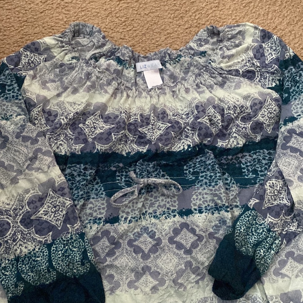 Blue Blouse - Picture 2 of 4